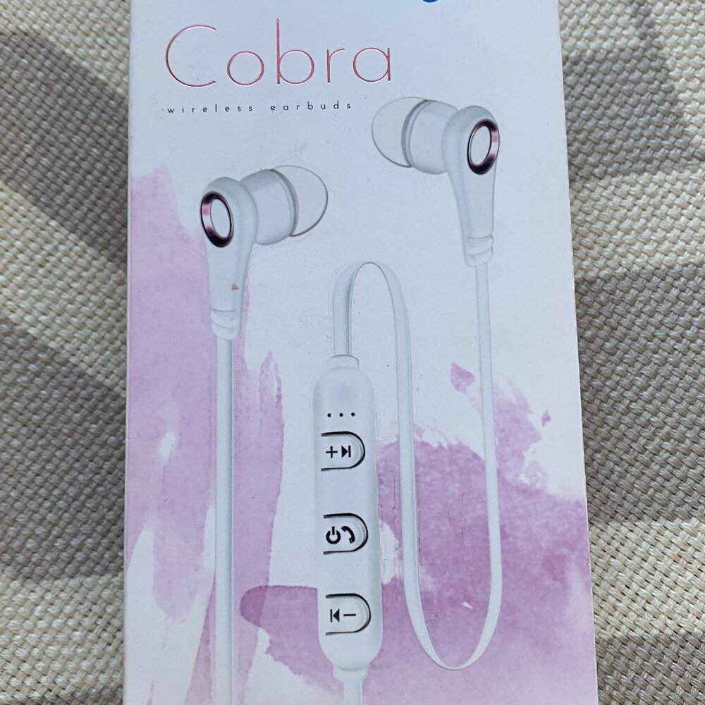 Cobra Wireless Earbuds New in Box